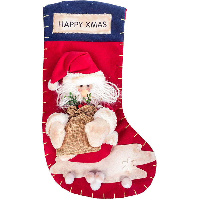 Imperial Home High End Large 3D Classic Christmas Stocking & Reviews
